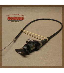 Cable tirador aire 1630mm con abrazadera