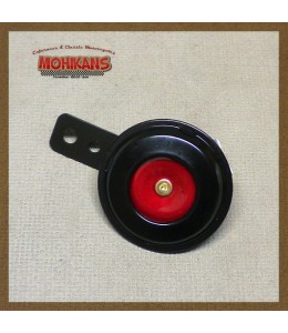 Mini-bocina 70mm 12v negro-rojo