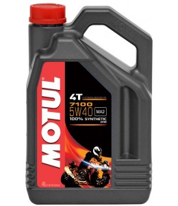 Motul aceite motor sintético 5W40 4T 4 litros