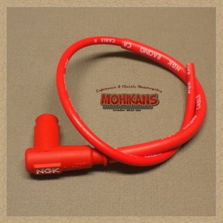 Cable-pipeta bujia NGK CR2 rojo 500mm