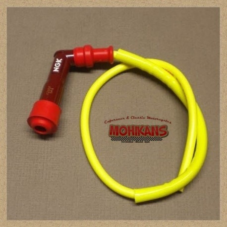 Cable-pipeta NGK amarillo-rojo 102 grados