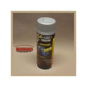 Pintura plata anticalórica para colectores de escapes