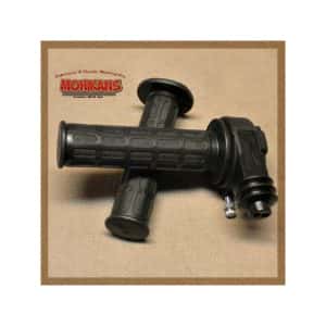 Puño de gas Tommaselli mod. Daytona negro