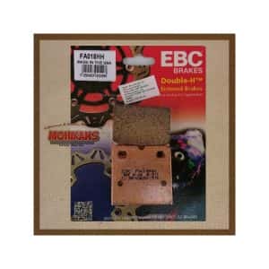 Pastillas sintéticas EBC FA018HH pinza Brembo