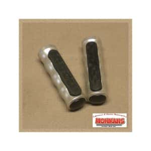 Reposapies delanteros aluminio-goma