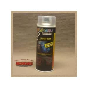 Pintura transparente anticalórica para colectores de escapes