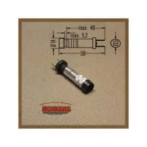 Indicador de control hella rojo