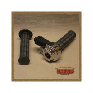 Puño de gas Tommaselli mod. Daytona cromado