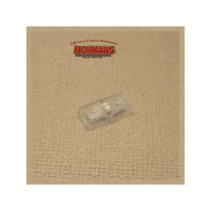 Conector transparente 2 polos