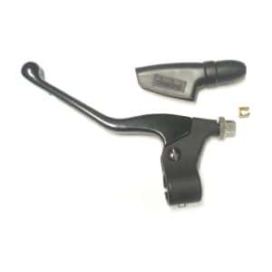 Soporte izquierdo con maneta negra( sin espejo)