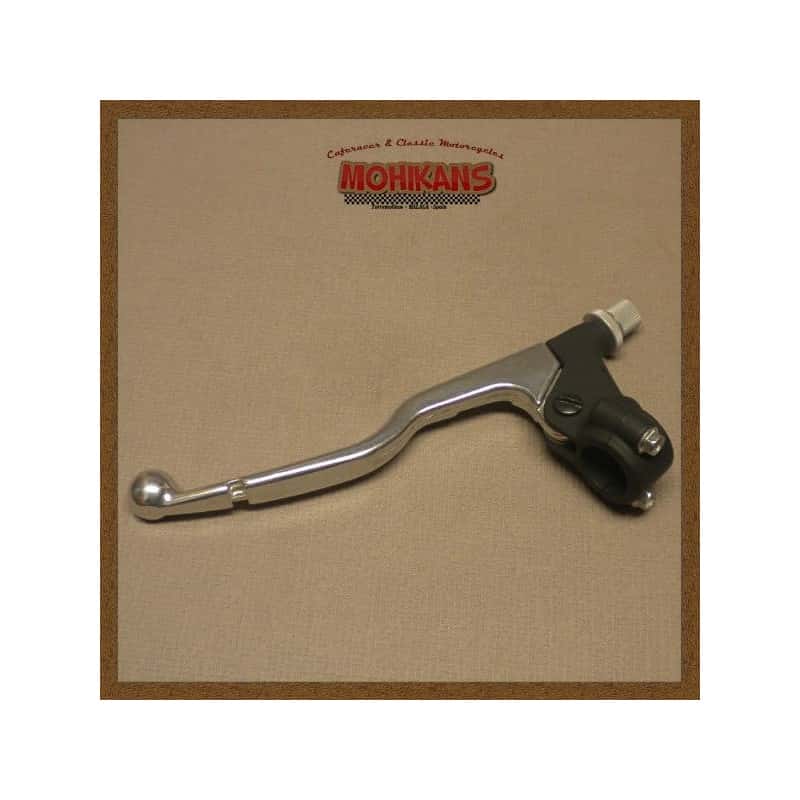 Soporte izquierdo con maneta cromada