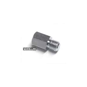 Adaptador cromado para espejo 10 a 10mm corto der./der.