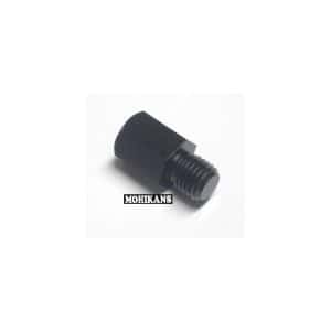 Adaptador negro para espejo 8 a 10mm corto izq./der.