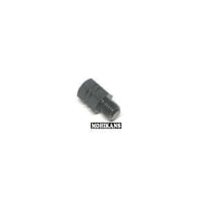 Adaptador negro para espejo 10 a 10mm corto der./izq.