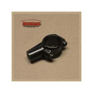 Abrazadera-adaptador M10 negro izquierda