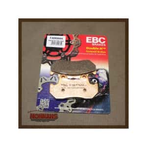 Pastillas de freno sinterizadas EBC FA69 HH