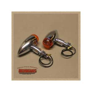 Mini-interimitentes micro Bullet 75mm cromo