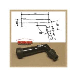Pipeta NGK XB05F negro