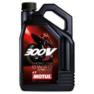 Motul 300V aceite motor sintético 5W40 4T 4 litros