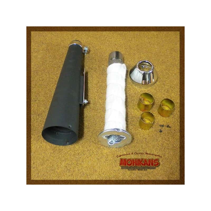 Megáfono tipo Cono 44cms cromado-negro