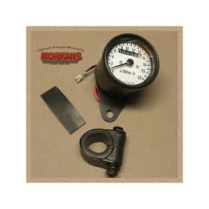 Mini velocímetro sin parcial fondo blanco