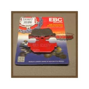 Pastillas freno delantero EBC FA106