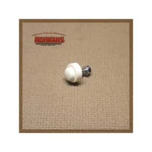 Tornillo portanúmero blanco