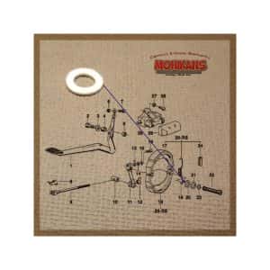 Retén pasador freno trasero BMW