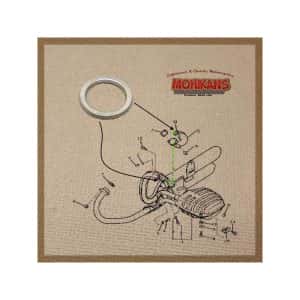 Junta conexión escape