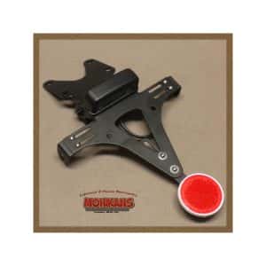 Porta-matricula regulable negro G