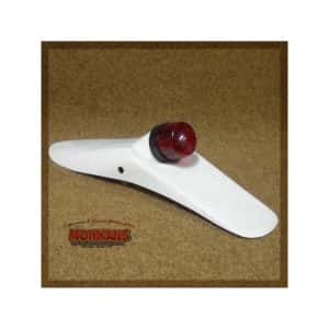 Mini piloto retro negro + guardabarros