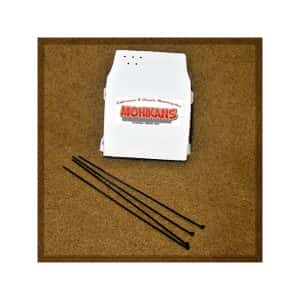 Careta-portanúmero Flat track