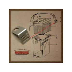 Soporte cinta bateria Triumph 350/500/650