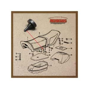 Tope goma asiento BMW R2v