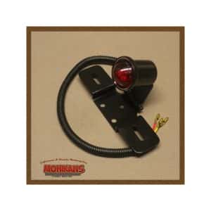 Mini piloto trasero "Atomic" negro homologado