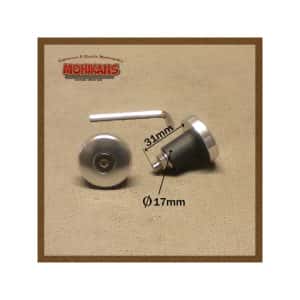 Contrapesos alu plata 42grs 17mm